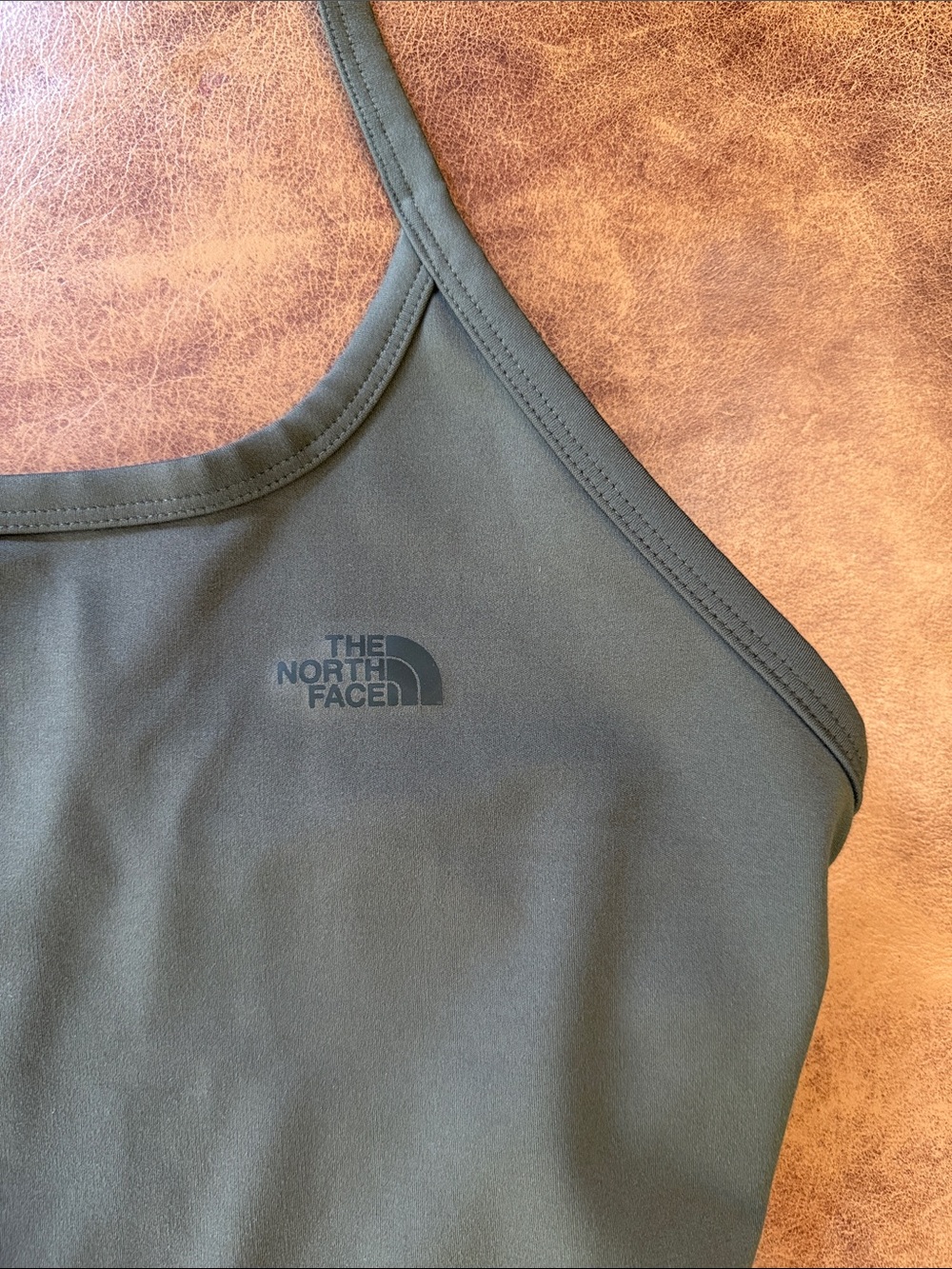 NWT The North Face Women’s Dune Sky Tanklet Tank Top Sz XXL New Taupe Green - Picture 2 of 6